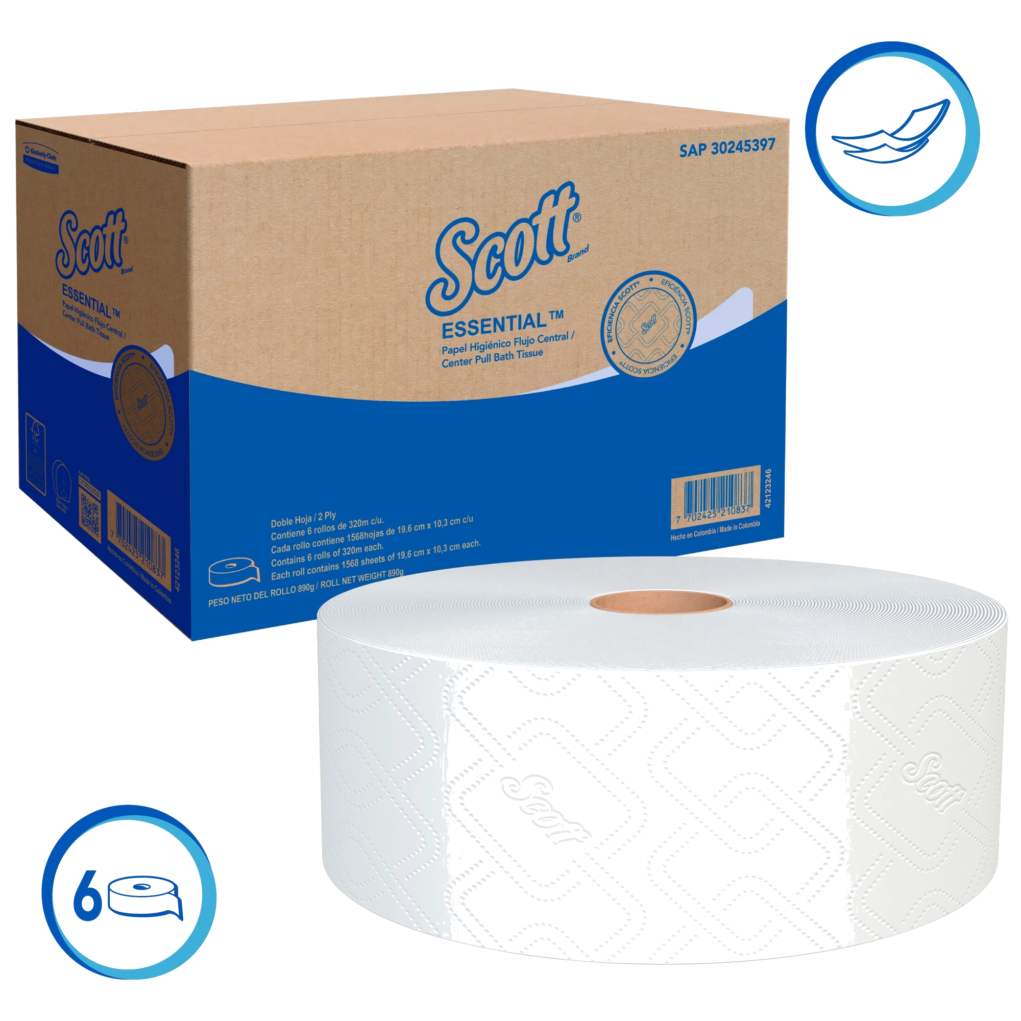 Scott Essential Flujo Central Simple 30245397